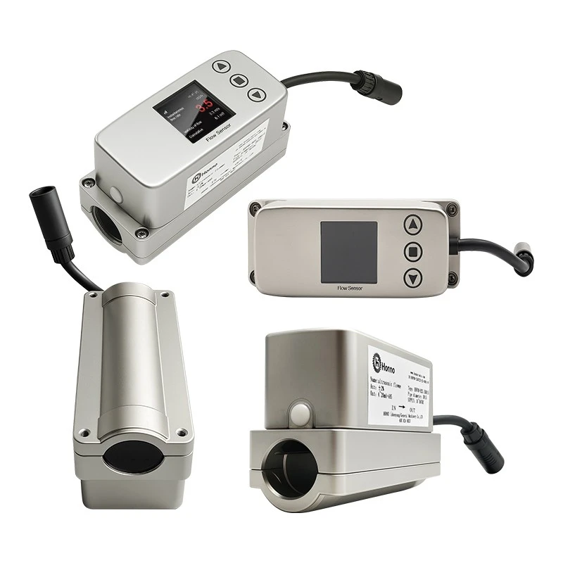 clamp on ultrasonic water flow meter pvc